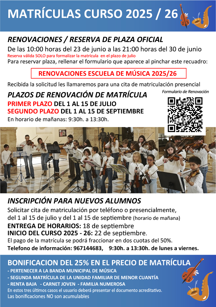 Indicaciones para hacer la matrícula al curso EMM 2025/2026